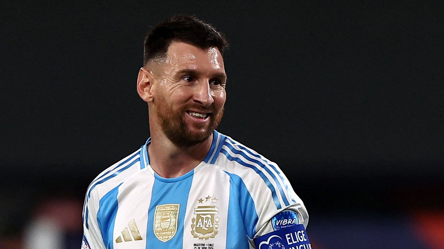 <div class="paragraphs"><p>Lionel Messi pictured at Copa America.</p></div>