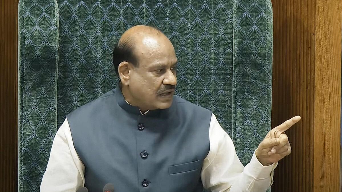 <div class="paragraphs"><p> Lok Sabha Speaker Om Birla conducts proceedings in the House during the Monsoon session of Parliament, in New Delhi, Wednesday, July 31, 2024.</p></div>