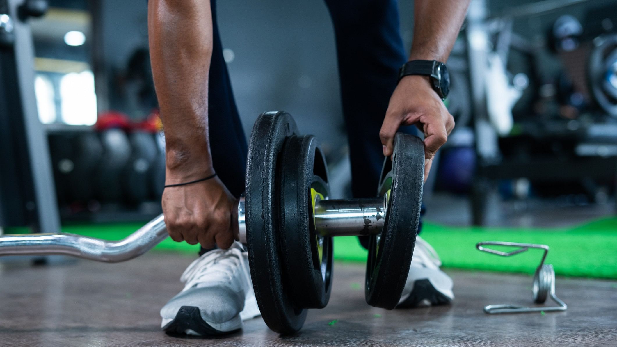 <div class="paragraphs"><p>Representative image of a person working out in a gym</p></div>