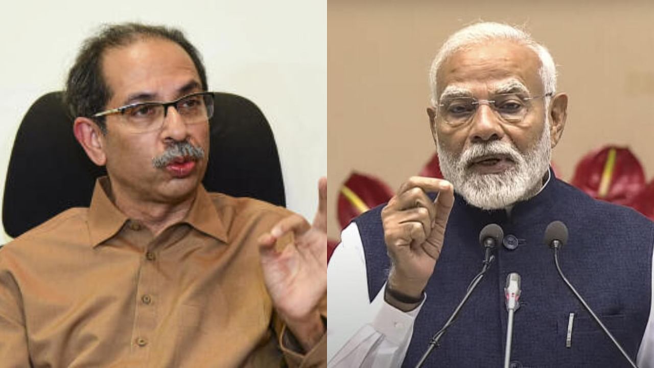 <div class="paragraphs"><p>Shiv Sena (UBT) chief Uddhav Thackeray (L) and Prime Minister Narendra Modi (R).</p></div>