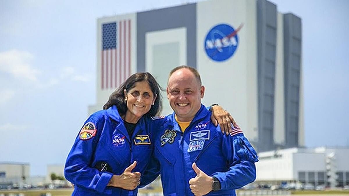 <div class="paragraphs"><p>Astronauts Sunita Williams and Butch Wilmore.</p></div>