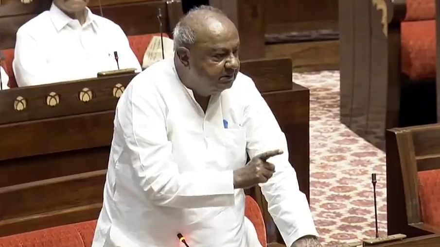 <div class="paragraphs"><p>Rajya Sabha MP H D Deve Gowda</p></div>