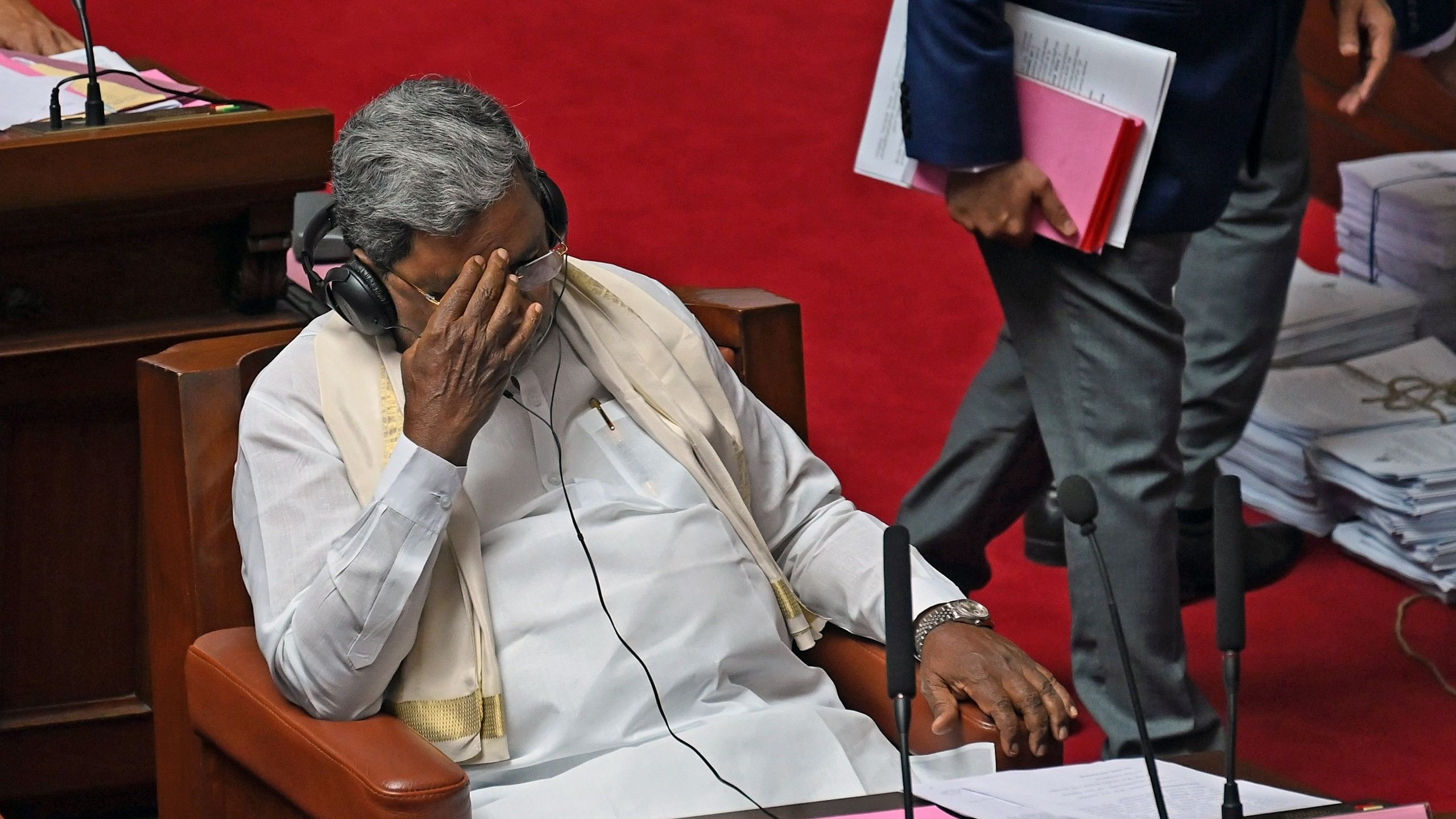 <div class="paragraphs"><p>Chief Minister Siddaramaiah at the Legislative Council on Thursday.</p></div>