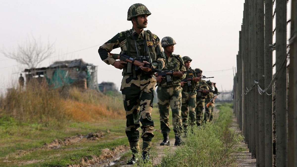 <div class="paragraphs"><p>The BSF guards on duty. Representative image&nbsp;</p></div>