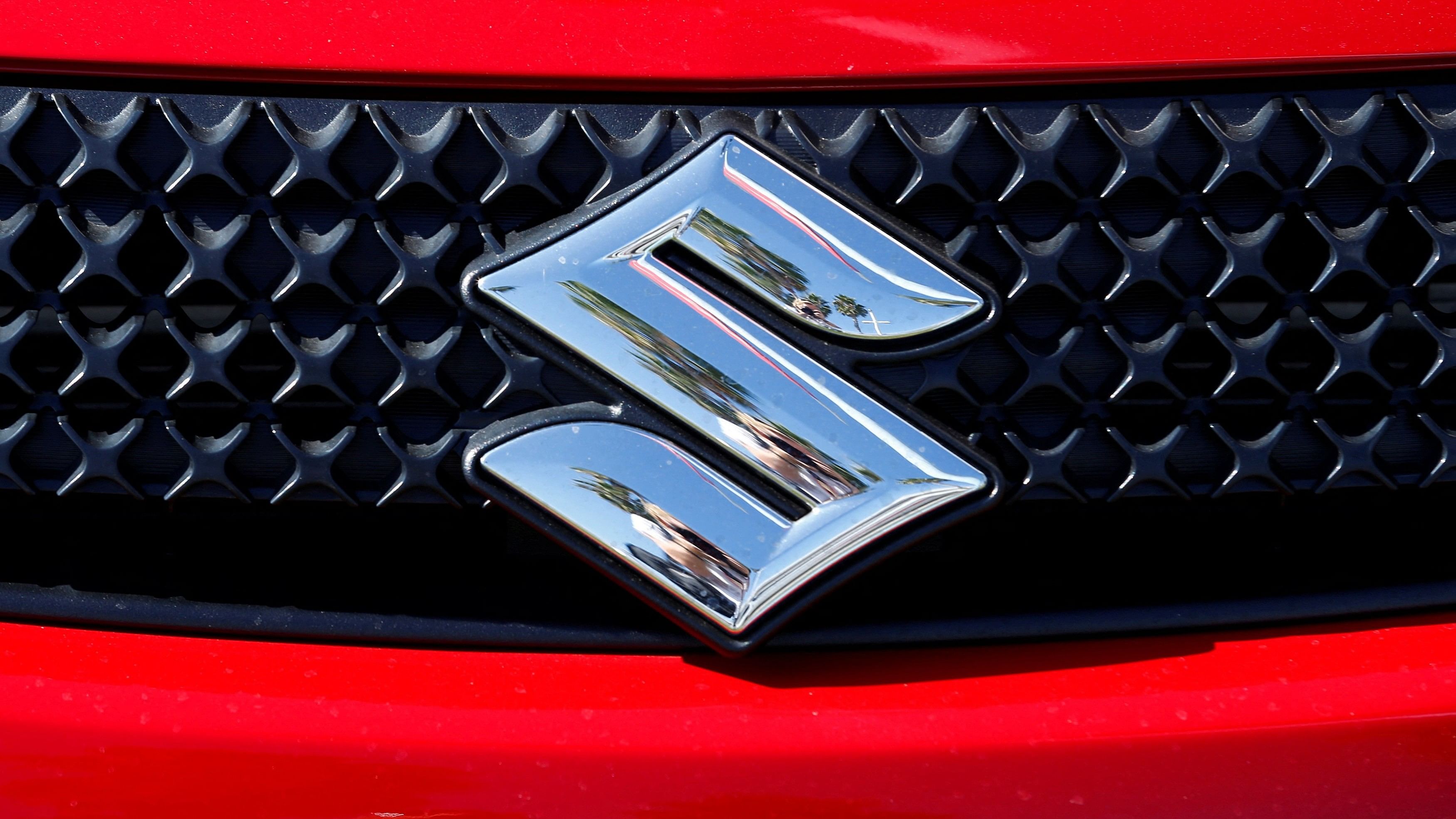 <div class="paragraphs"><p>A view shows the logo of a Suzuki car for sale at a Suzuki dealership in National City, California November 6, 2012. </p></div>