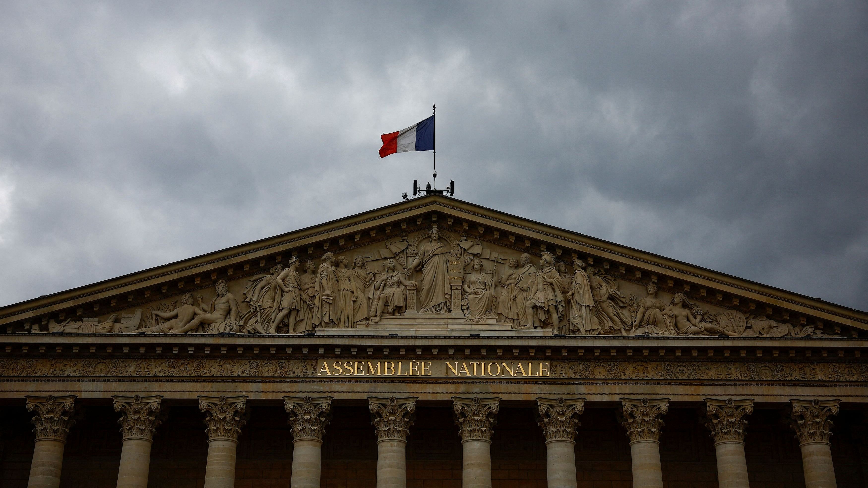 <div class="paragraphs"><p>View of the National Assembly in France, July 1, 2024.</p></div>