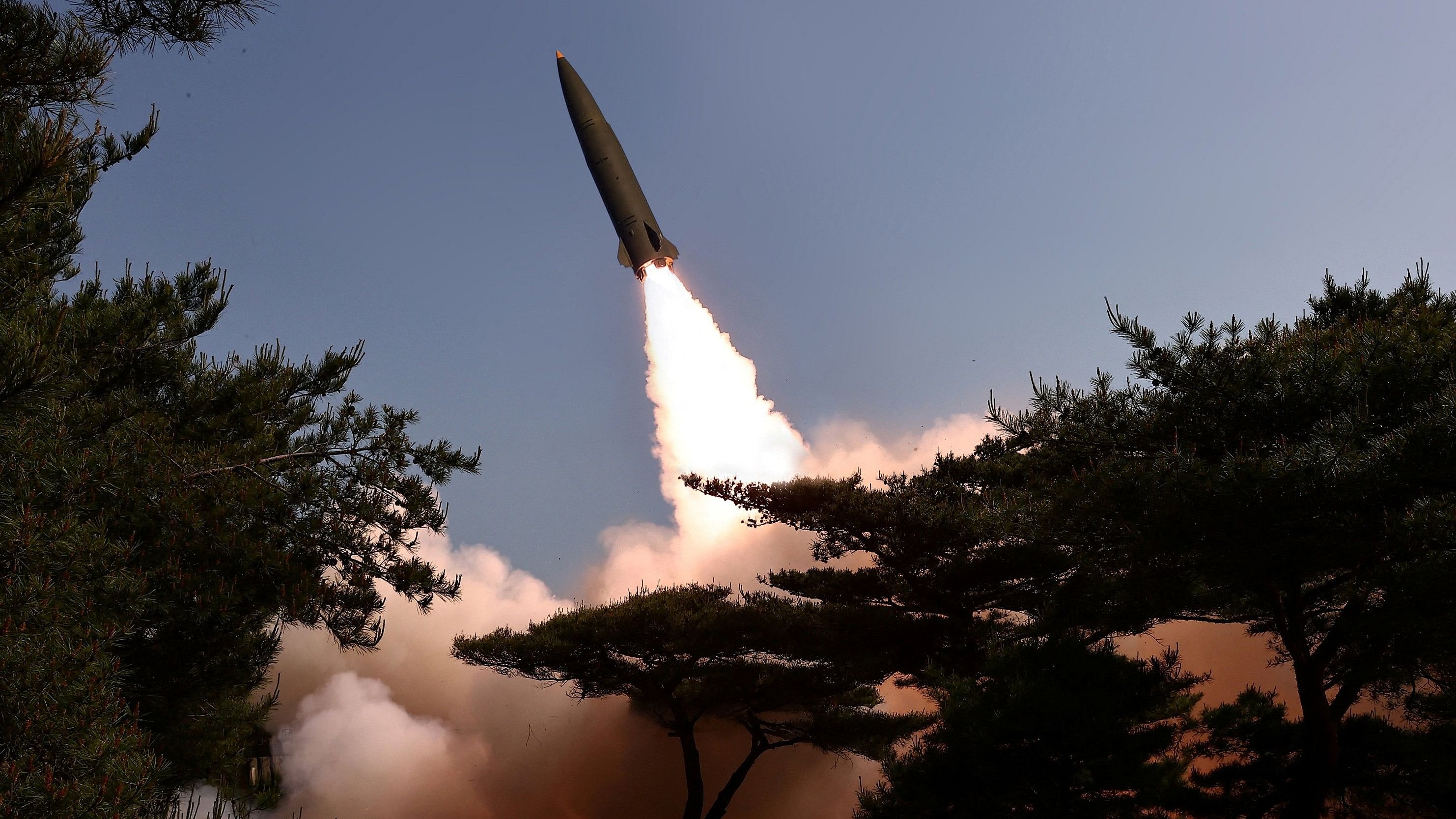 <div class="paragraphs"><p>File photo showing a tactical ballistic missile being test fired by North Korea.</p></div>