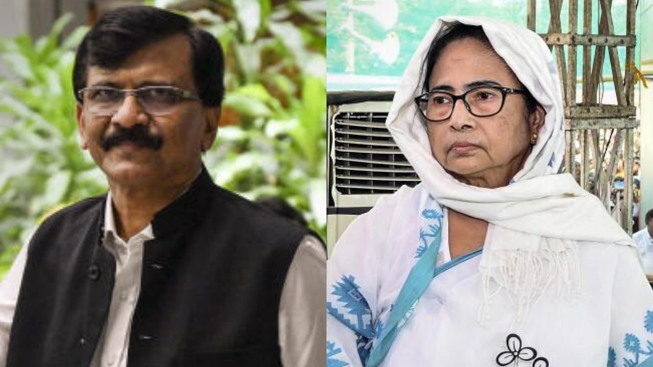 <div class="paragraphs"><p>Shiv Sena (UBT) leader Sanjay Raut (L) and West Bengal Chief Minister Mamata Banerjee (R).</p></div>