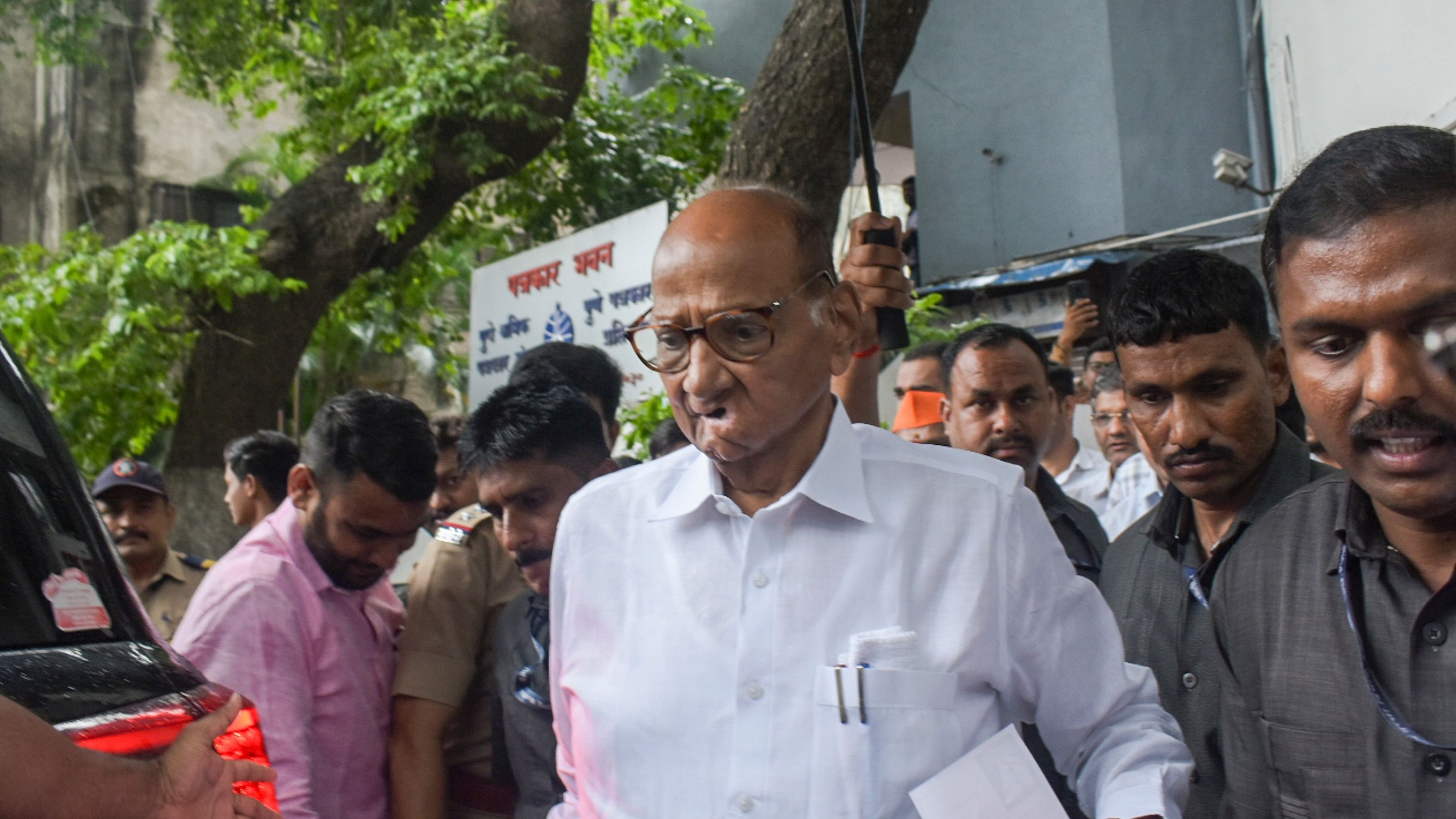 <div class="paragraphs"><p>Pune: NCP (Sharadchandra Pawar) chief Sharad Pawar</p></div>