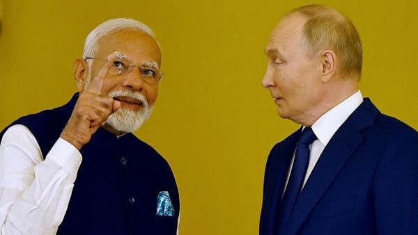 <div class="paragraphs"><p>PM Narendra Modi and Russian President Vladimir Putin</p></div>