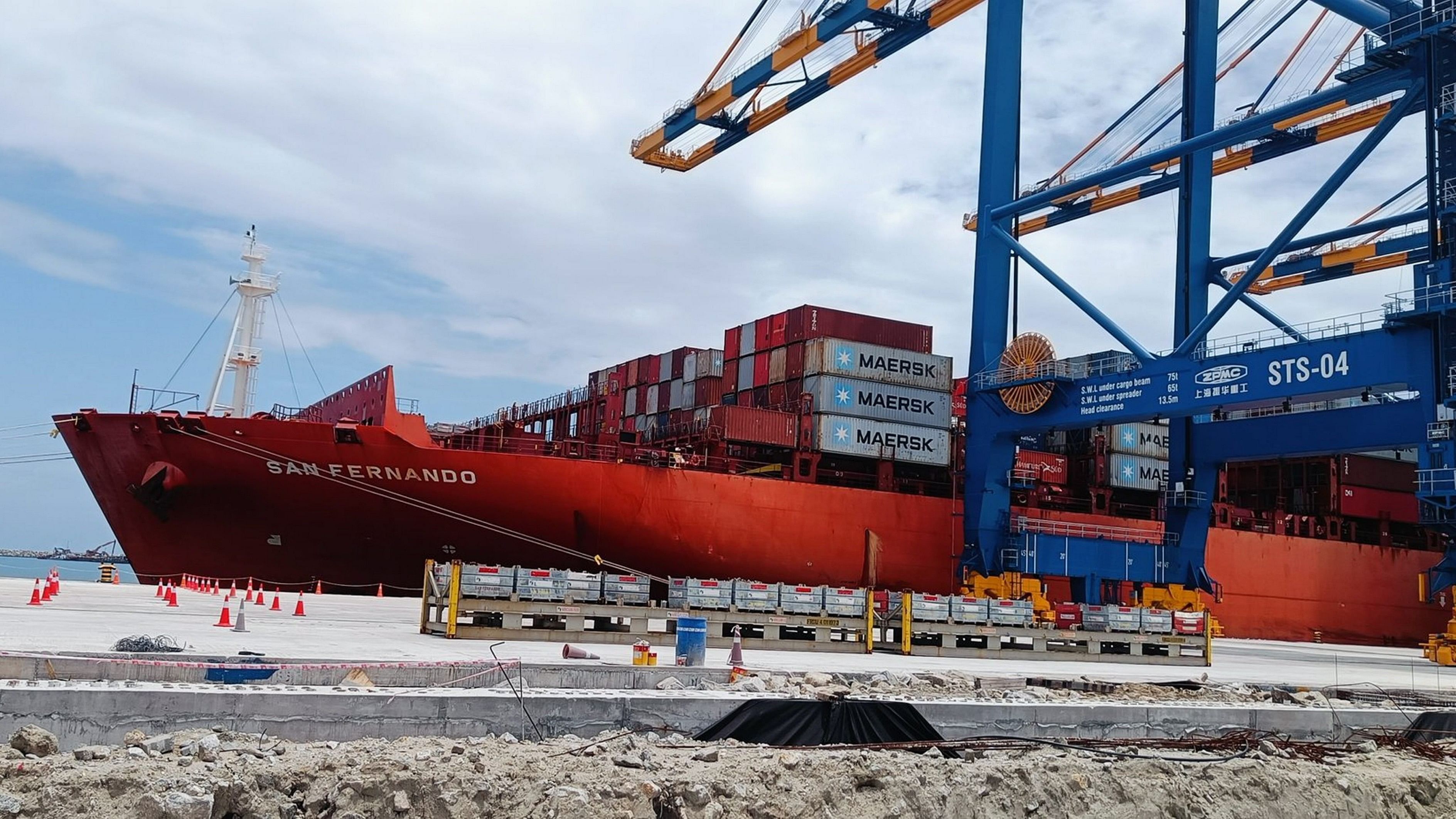 <div class="paragraphs"><p>The first Deepwater International Container Transhipment Terminal of India - the Vizhinjam International Seaport welcomed its first mothership at the port, in Thiruvananthapuram.</p></div>