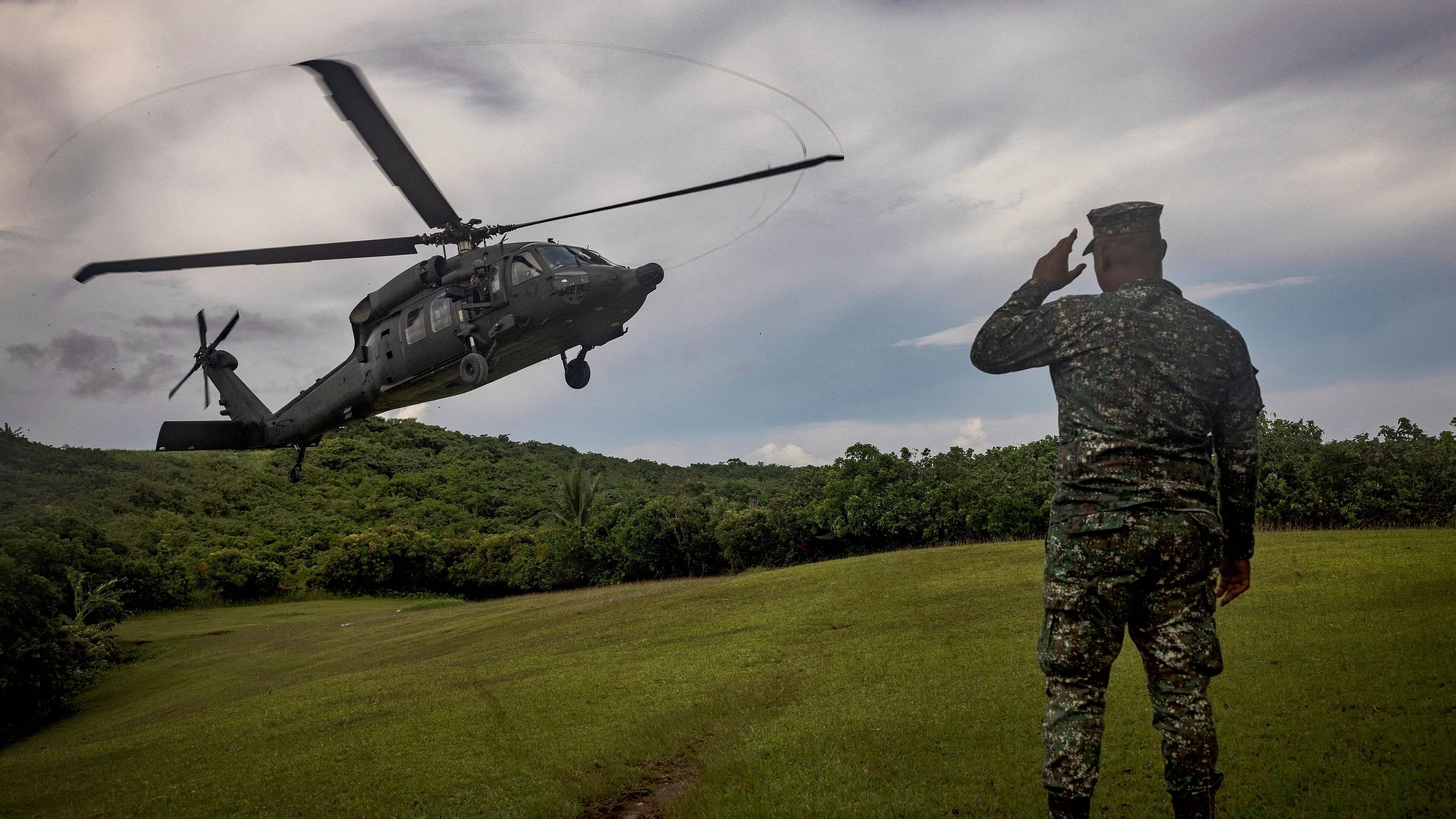 <div class="paragraphs"><p>A Philippine Air Force Black Hawk helicopter.&nbsp;</p></div>