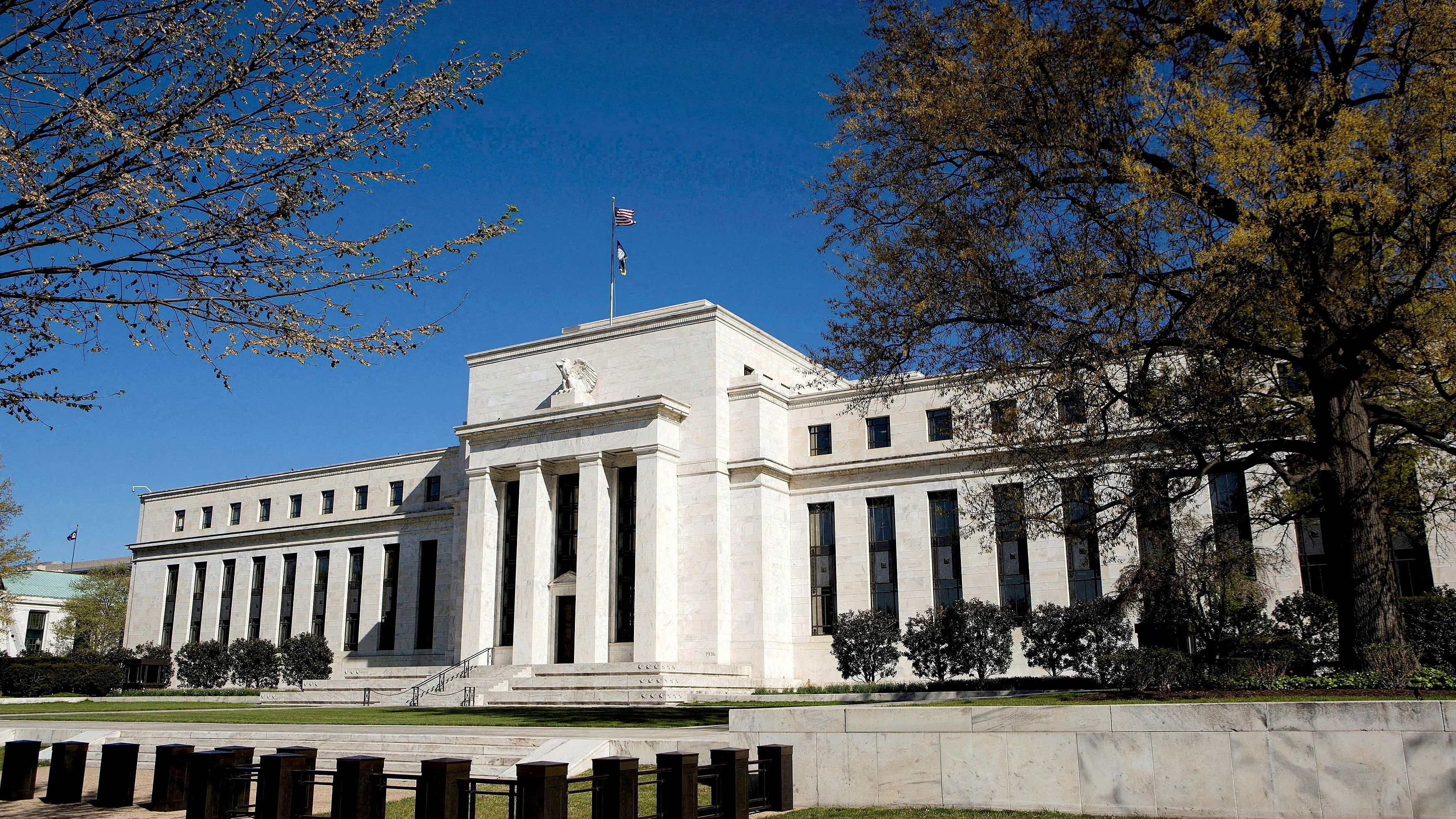 <div class="paragraphs"><p>The Federal Reserve Building stands in Washington </p></div>