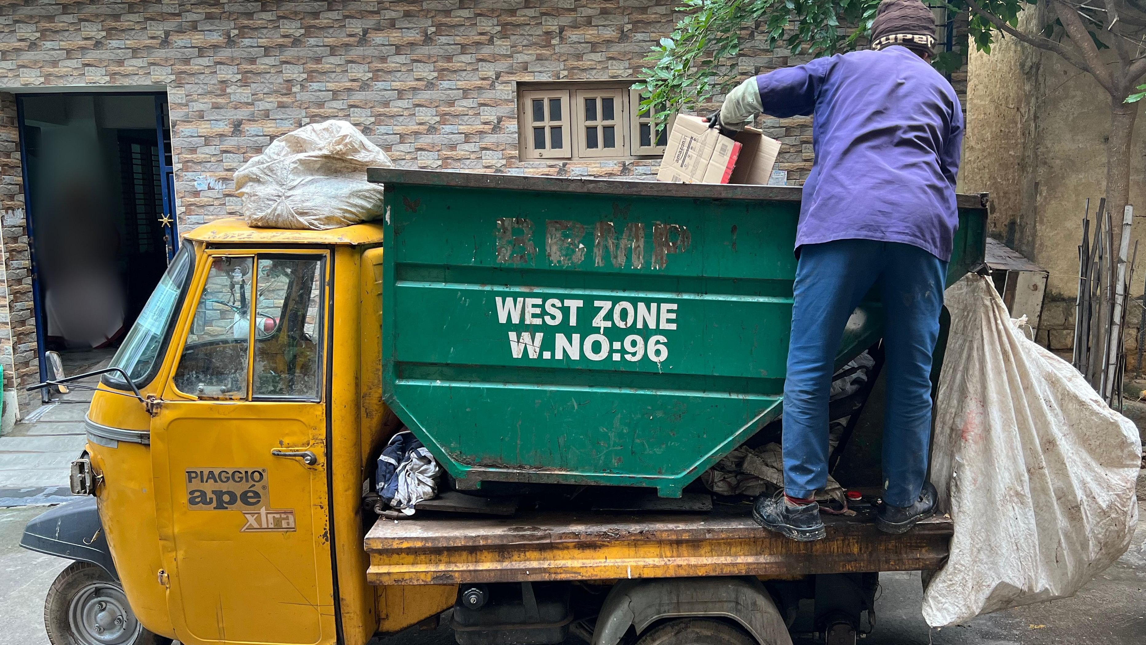 BBMP has a fleet of over 4,500 auto tippers for daily waste collection.