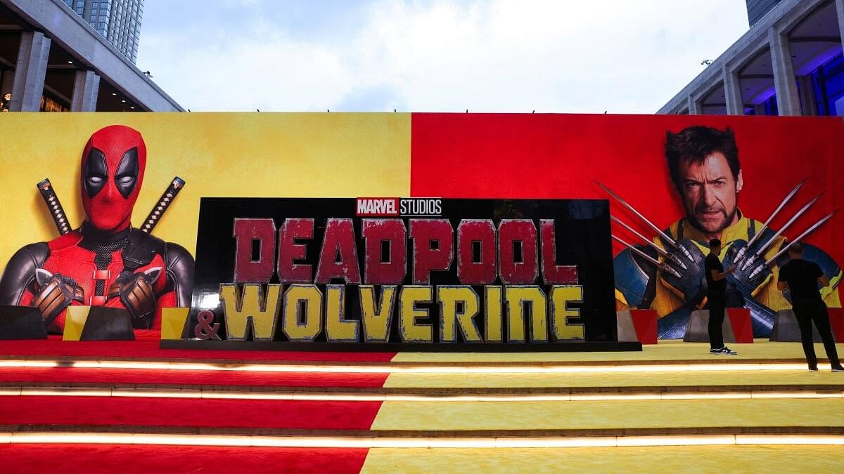 <div class="paragraphs"><p>Displays are seen outside the premiere of 'Deadpool and Wolverine' in New York City, New York, US.</p></div>