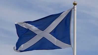 <div class="paragraphs"><p>Flag of Scotland. </p></div>