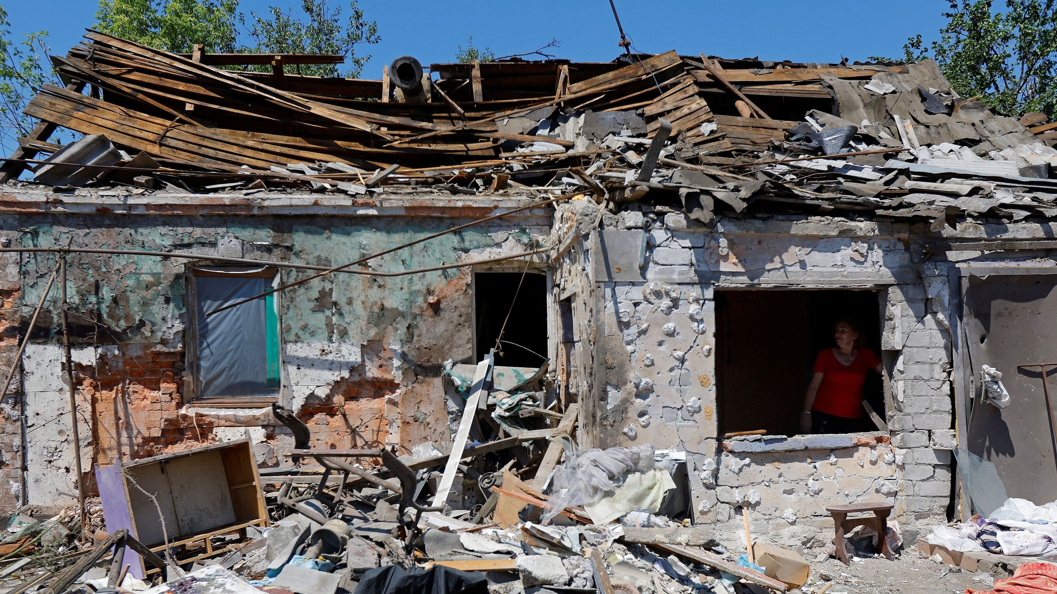 <div class="paragraphs"><p>Aftermath of shelling in Donetsk.</p></div>