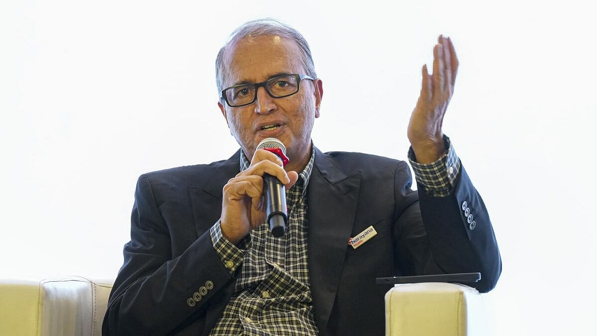 <div class="paragraphs"><p>Narayana Health Chairman Devi Shetty during the launch of the Narayana Health Insurance 'ADITI' at a press conference, in Bengaluru, Monday, July 1, 2024.</p></div>