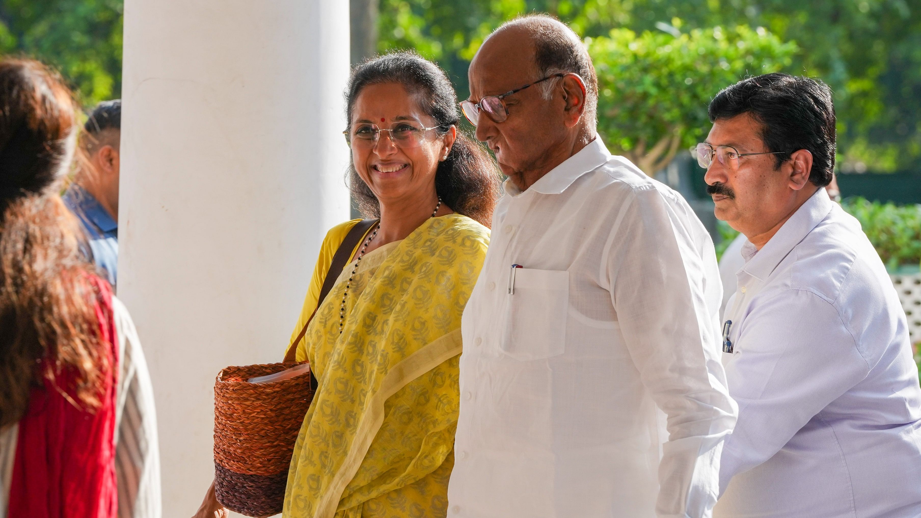 <div class="paragraphs"><p>NCP (Sharad Pawar) leaders Sharad Pawar and Supriya Sule</p></div>