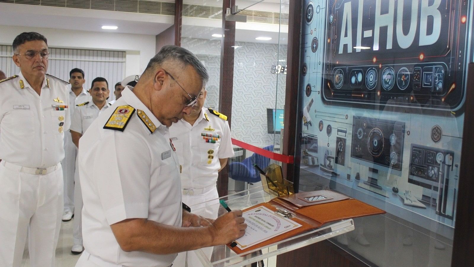 <div class="paragraphs"><p>The AI hub was inaugurated by Vice Admiral Rajesh Pendharkar.&nbsp;</p></div>