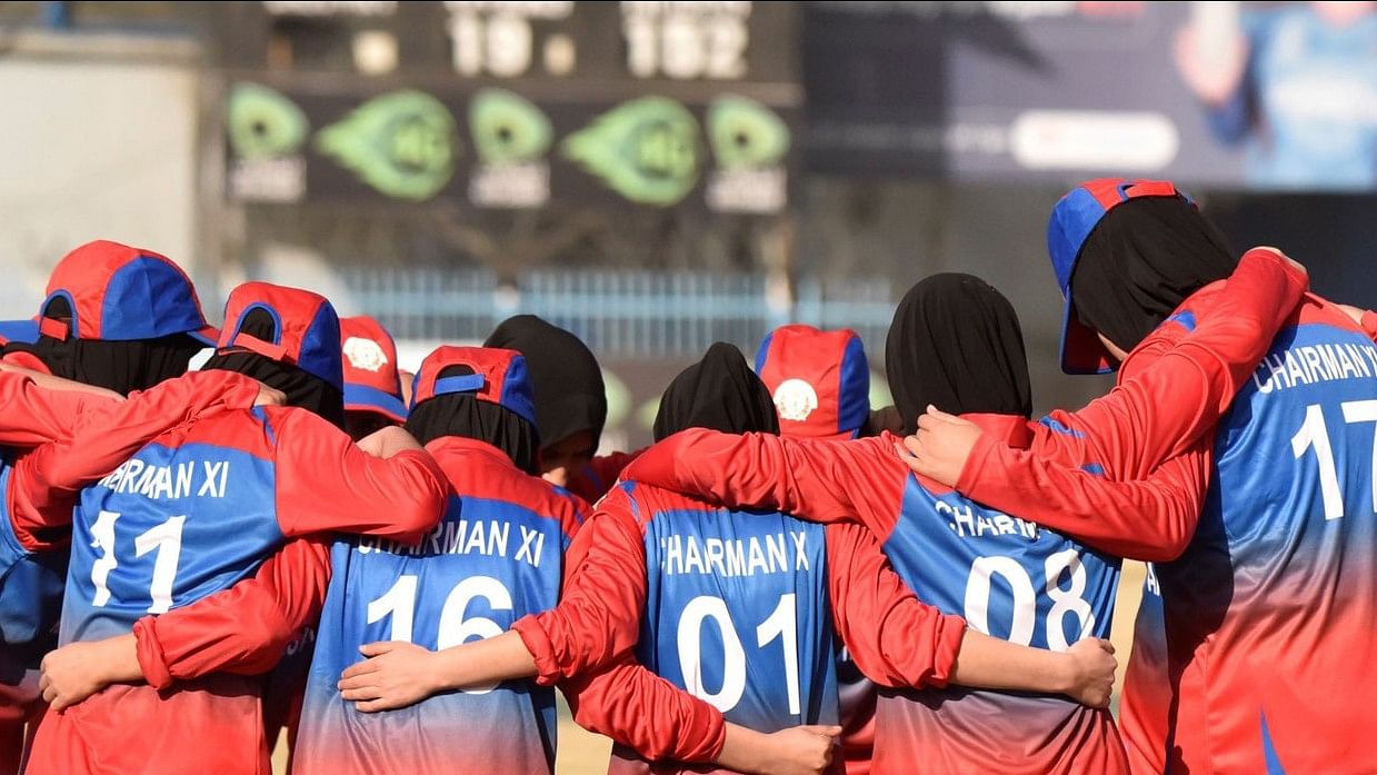 <div class="paragraphs"><p>File photo of Afghanistan Women's Team.</p></div>