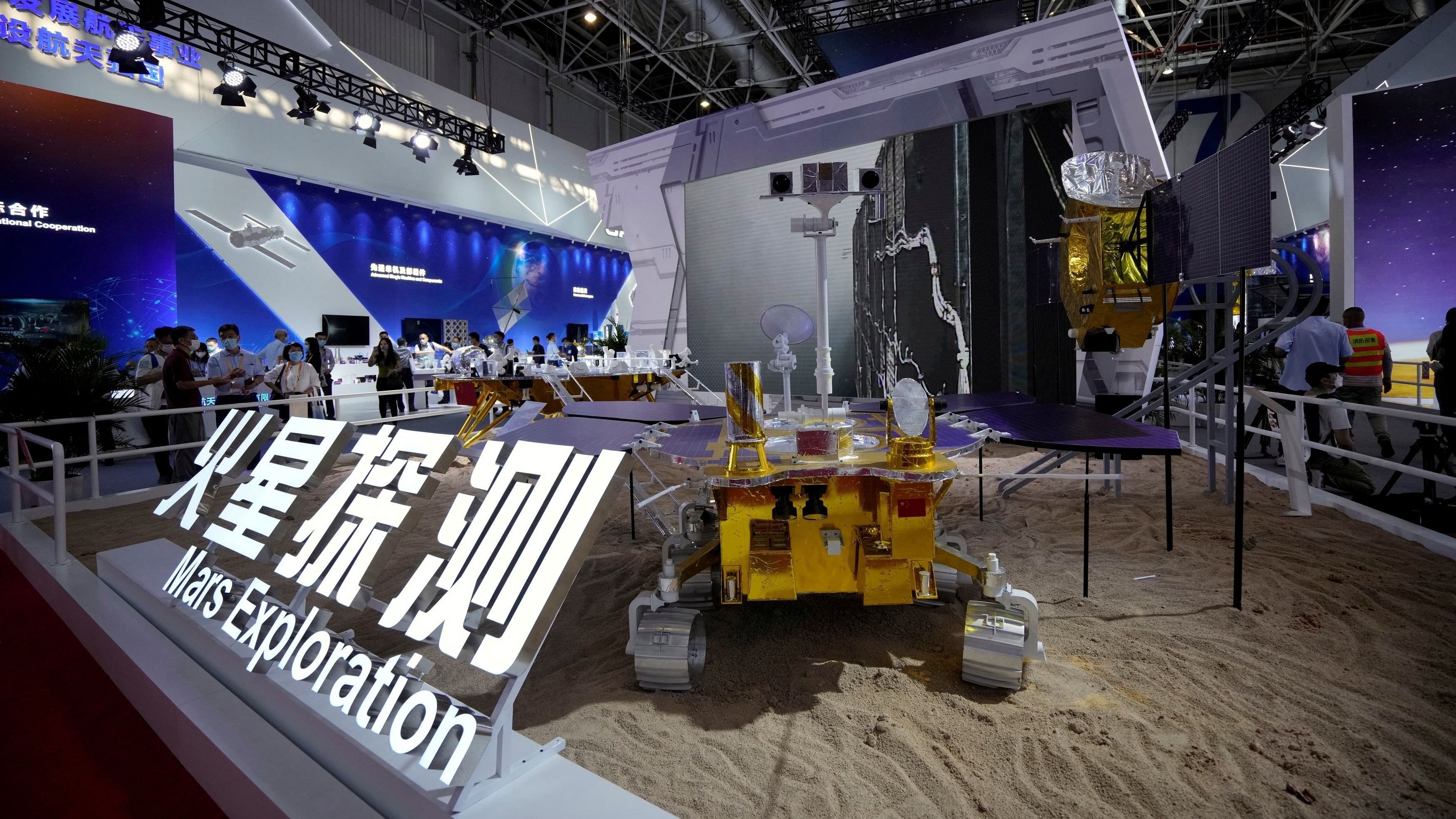 <div class="paragraphs"><p>File photo of model of Chinese Mars rover Zhurong.</p></div>