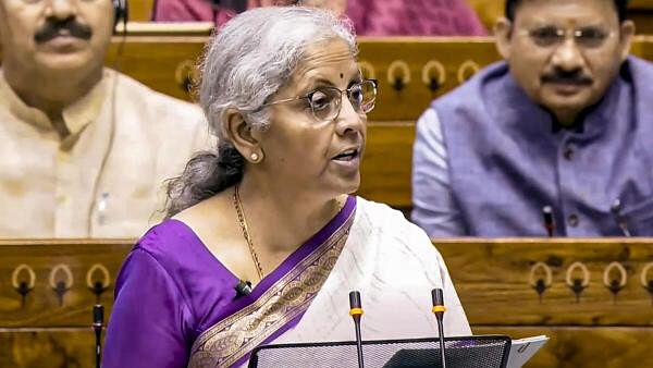 <div class="paragraphs"><p>Union Finance Minister Nirmala Sitharaman presents the Union Budget 2024-25 in the Lok Sabha, in New Delhi, Tuesday on July 23, 2024.</p></div>