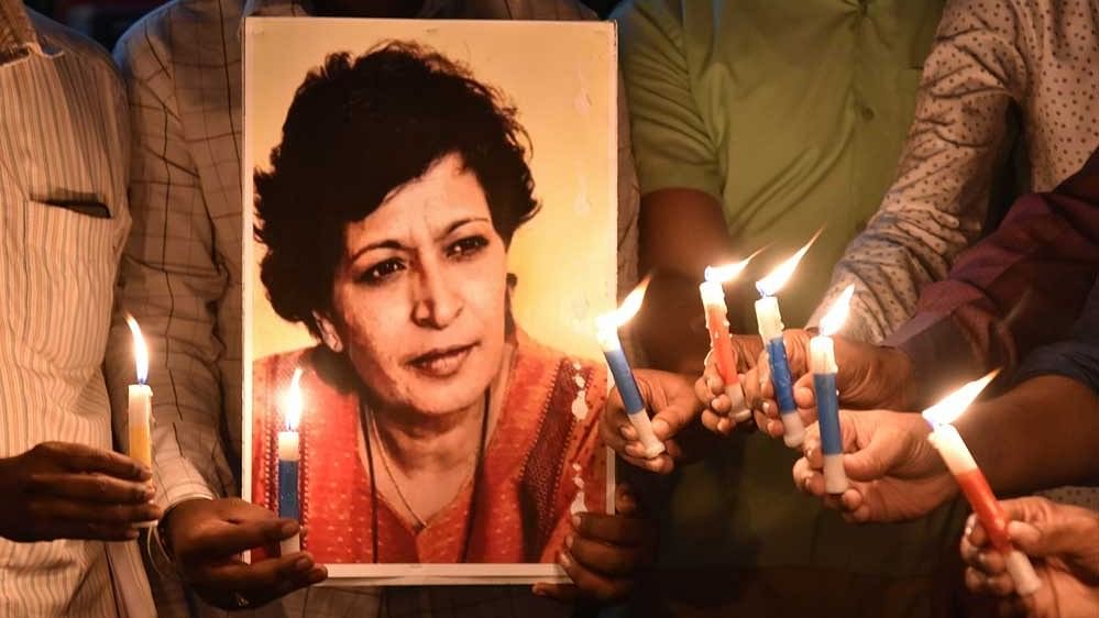 <div class="paragraphs"><p>Noted journalist and human rights activist&nbsp;Gauri Lankesh was shot dead by two bike-borne men on the night of September 5, 2017.</p></div>