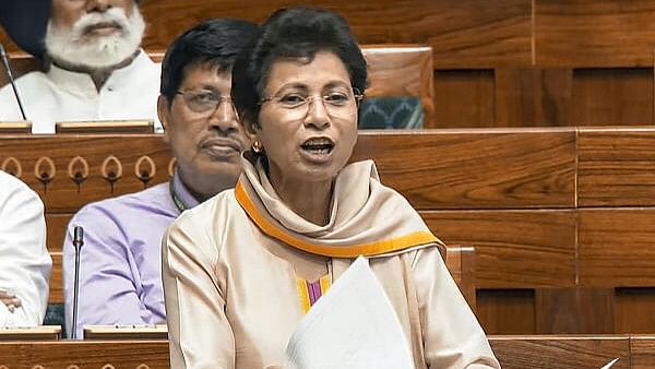 <div class="paragraphs"><p>Congress MP Kumari Selja speaks in the Lok Sabha during the Monsoon session of Parliament, in New Delhi on Wednesday, July 24, 2024.  </p></div>