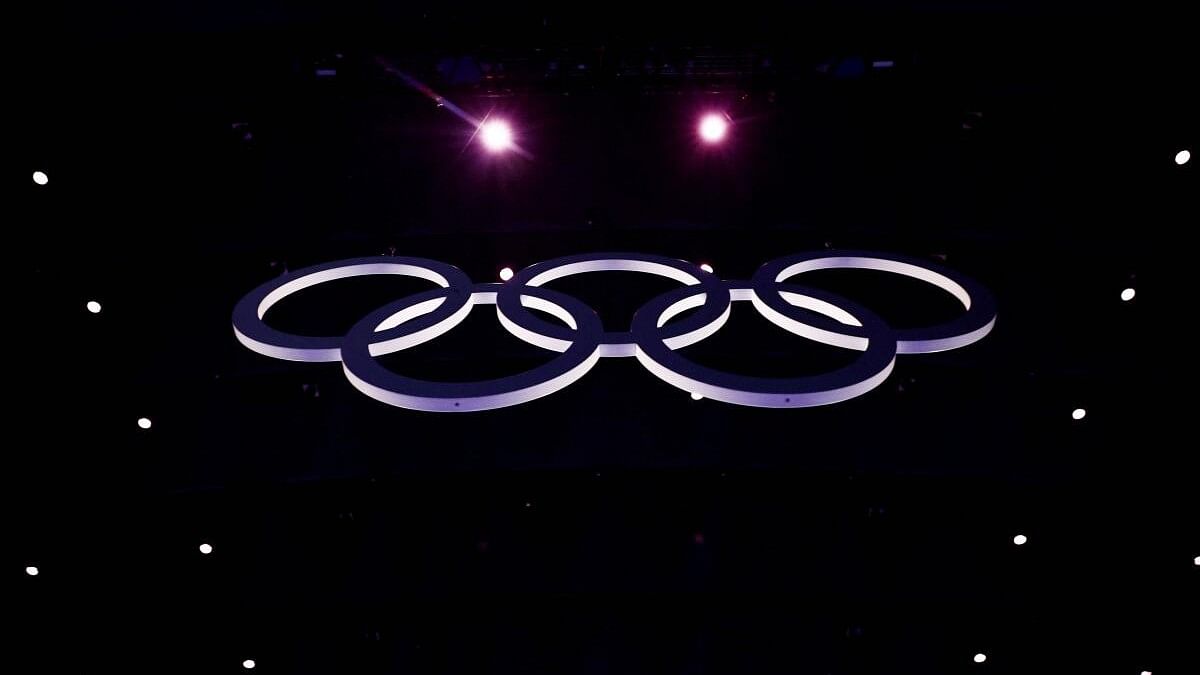 <div class="paragraphs"><p>General view of the olympic rings during the IOC Session.</p></div>