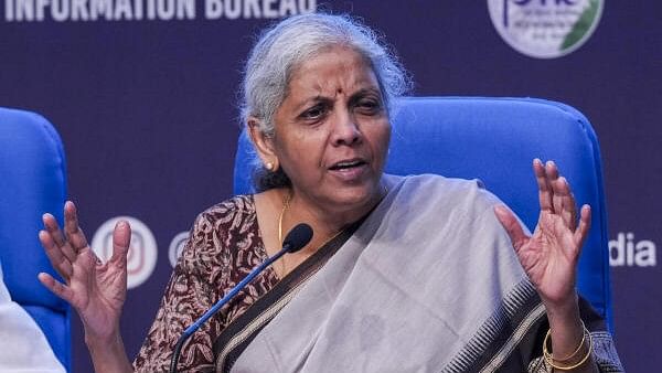 <div class="paragraphs"><p>Union Finance Minister Nirmala Sitharaman addresses a post-Budget press conference in New Delhi on Tuesday, July 23, 2024.</p></div>