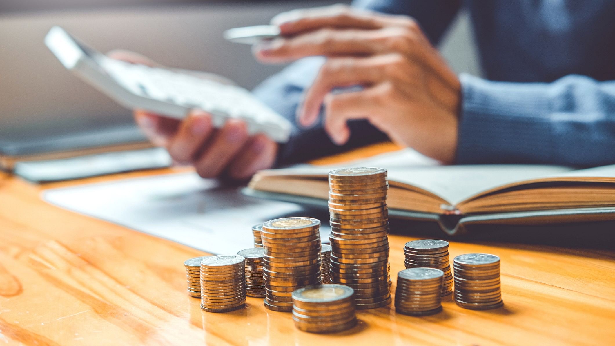 <div class="paragraphs"><p>Image showing a stack of coins and a person with a calculator.</p></div>