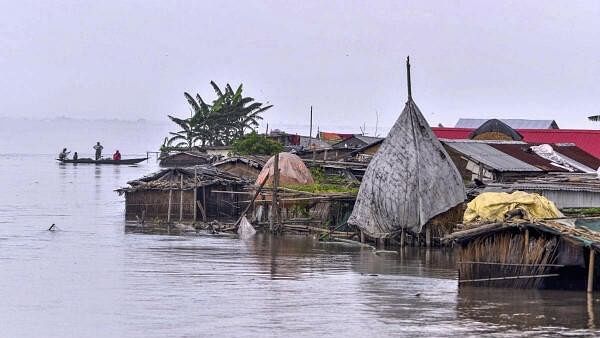 <div class="paragraphs"><p>Visuals of the flood situation in Assam.</p></div>