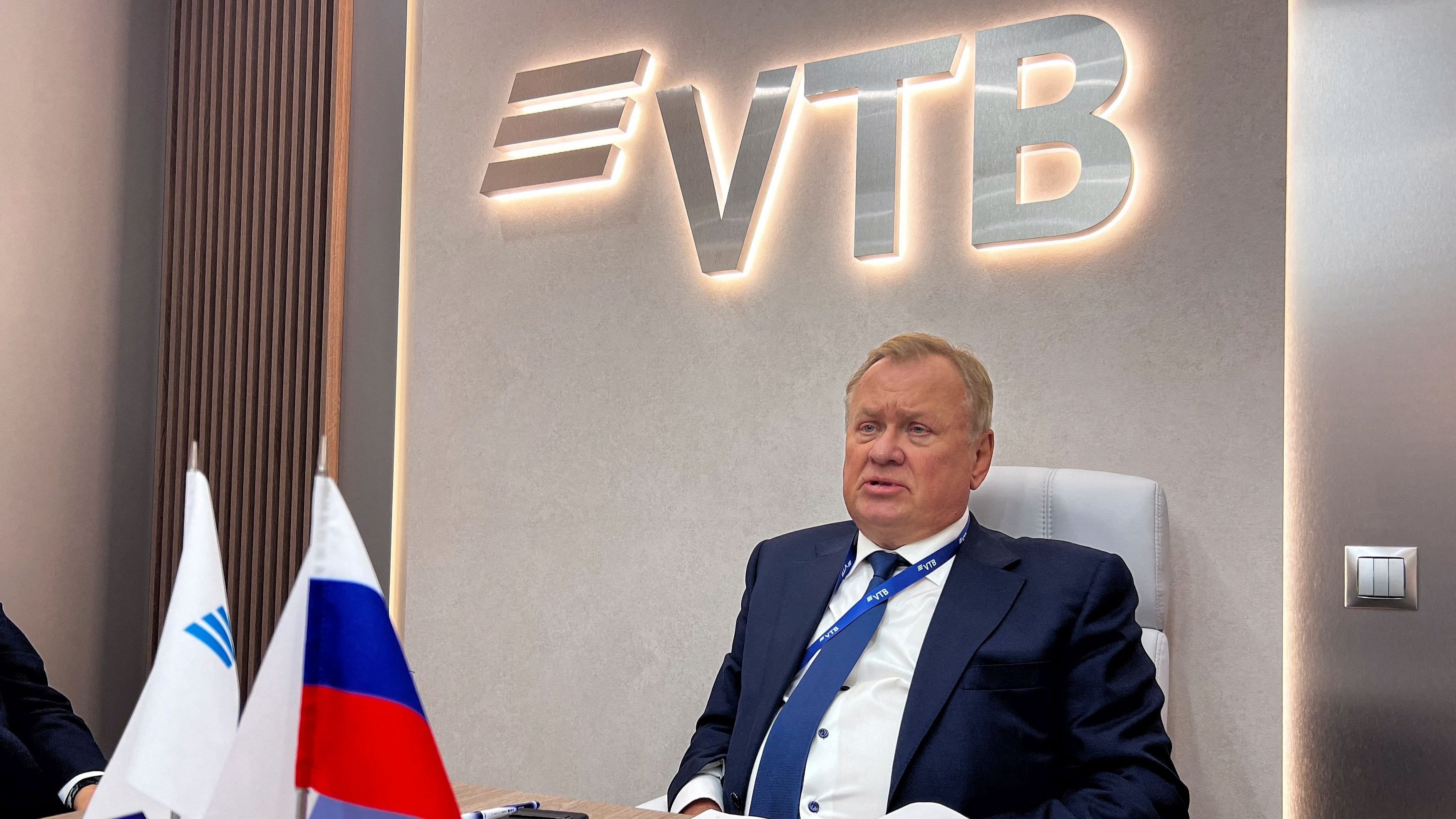 <div class="paragraphs"><p>CEO of VTB bank Andrei Kostin </p></div>