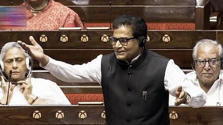 <div class="paragraphs"><p>Samajwadi Party member Ramgopal Yadav speaks in the Rajya Sabha during the Monsoon session of Parliament, in New Delhi.&nbsp;</p></div>