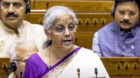 <div class="paragraphs"><p>Union Finance Minister Nirmala Sitharaman presents the Union Budget 2024-25 in the Lok Sabha in New Delhi on Tuesday, July 23, 2024. </p></div>