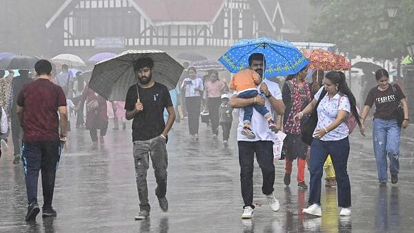 <div class="paragraphs"><p>File photo of pedestrians on a street amid rains  Himachal Pradesh.</p></div>