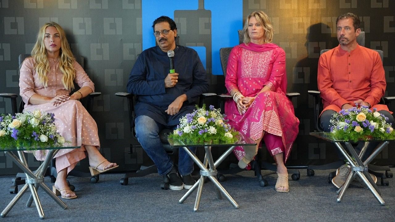 <div class="paragraphs"><p>C1 leadership announcing the expansion of GICC Hyderabad facility (L to R) – Ms. Anissa Alonzo, Sr. Director, Culture &amp; DEI, USA; Mr. Chandra Boddoju, Managing Director and Country Head India Operations; Ms. Tamara Shaw, Chief Transformation Officer, USA; Mr. Eric Walter, Sr. Vice President, Managed Services, USA.</p></div>