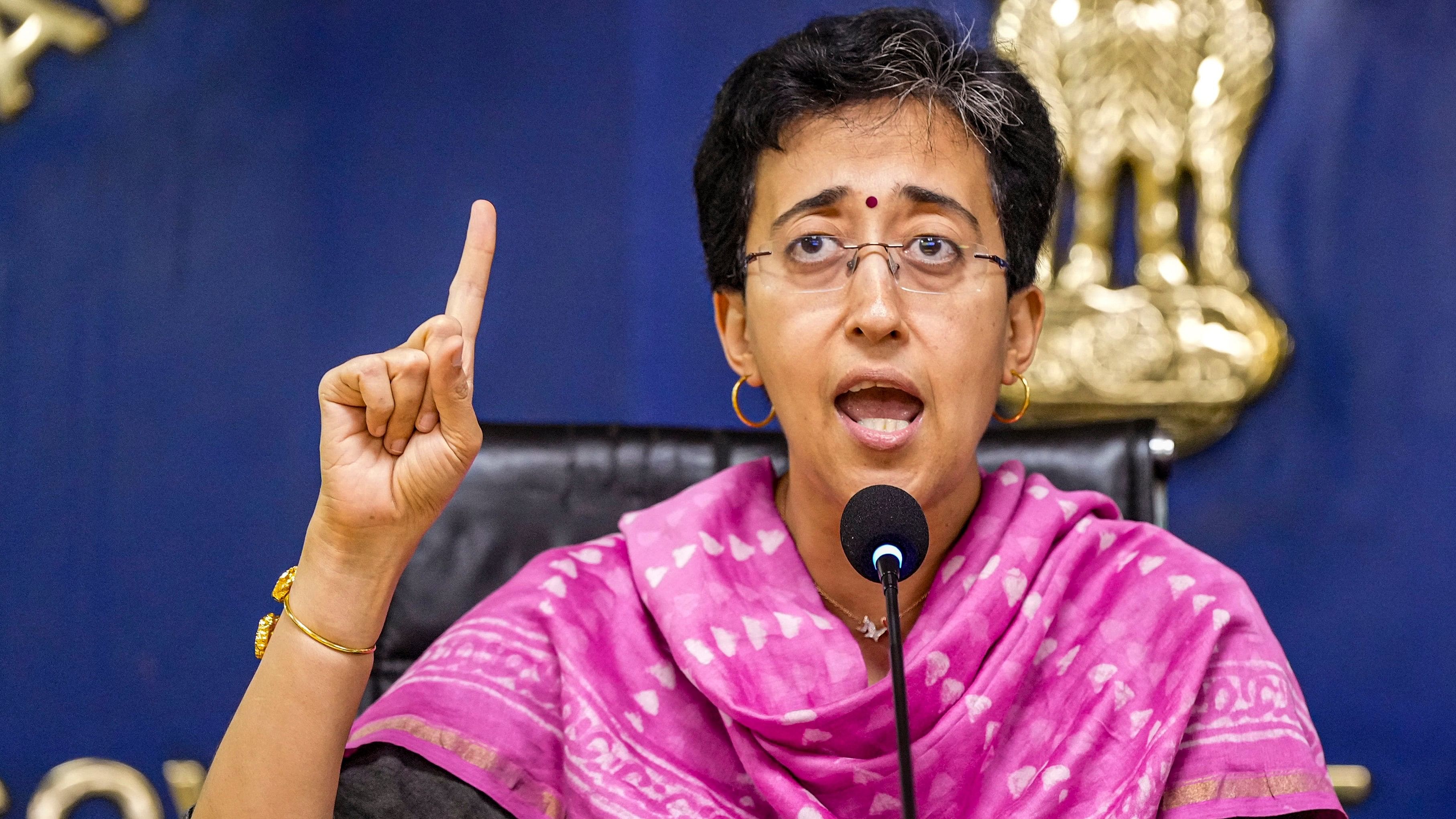 <div class="paragraphs"><p>Delhi Minister Atishi </p></div>