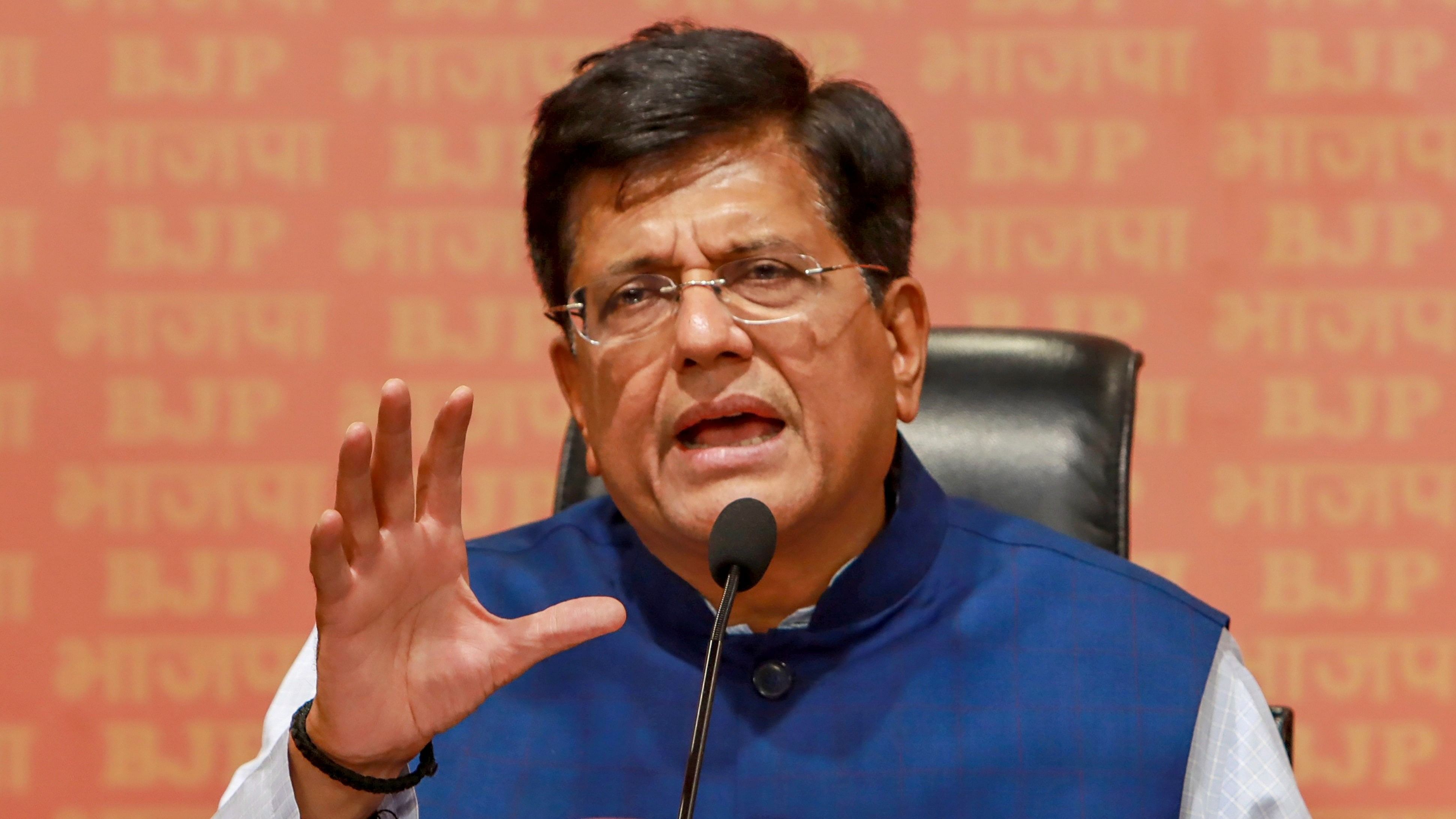 <div class="paragraphs"><p>BJP leader Piyush Goyal.</p></div>