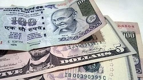 <div class="paragraphs"><p>Representative image of Indian Rupee and US Dollar.</p></div>