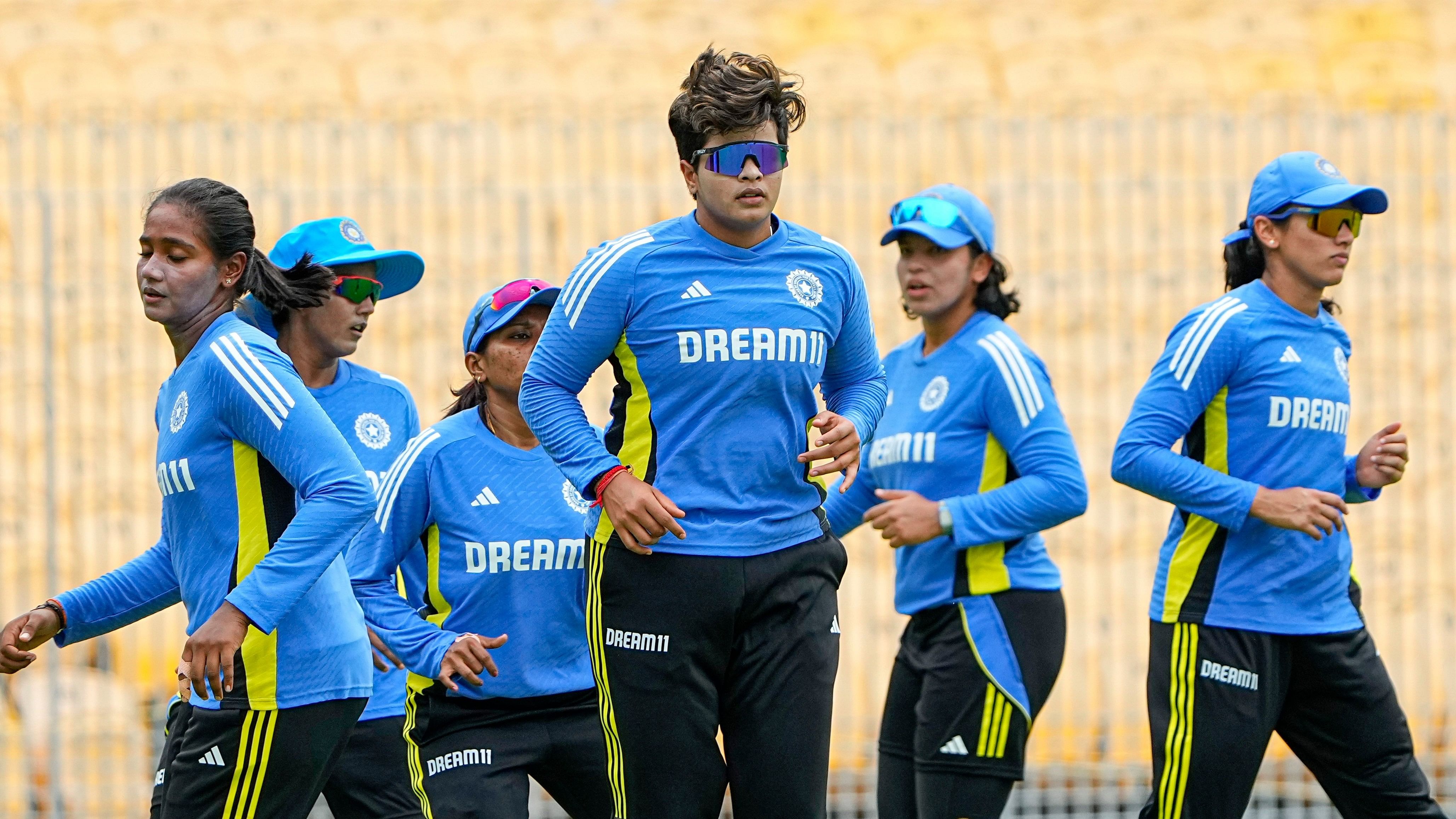 <div class="paragraphs"><p>Indian players during a practice session.</p></div>