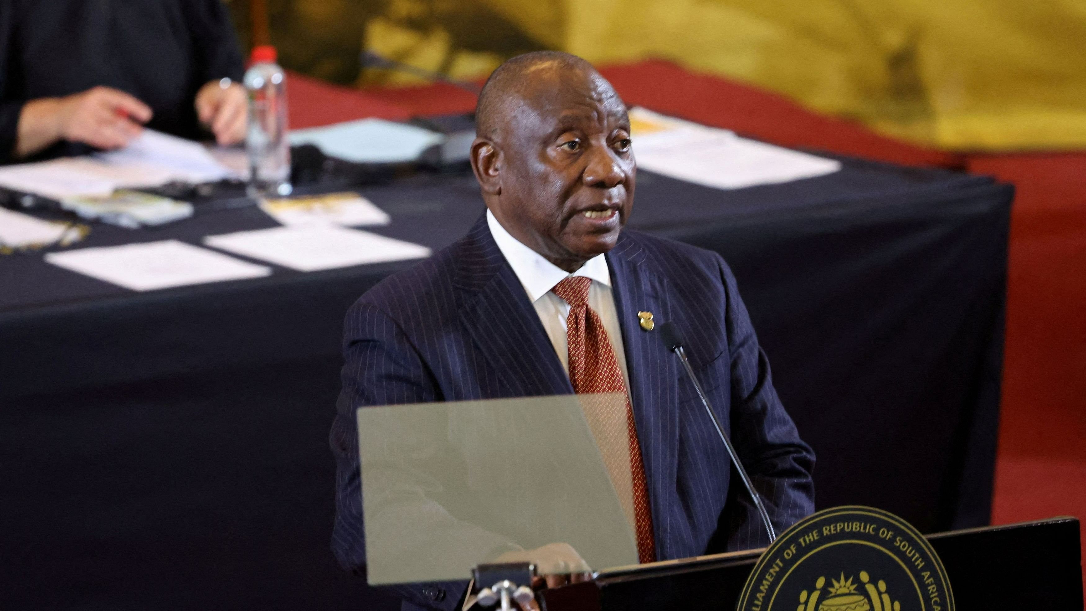 <div class="paragraphs"><p>South Africa's President Cyril Ramaphosa.</p></div>