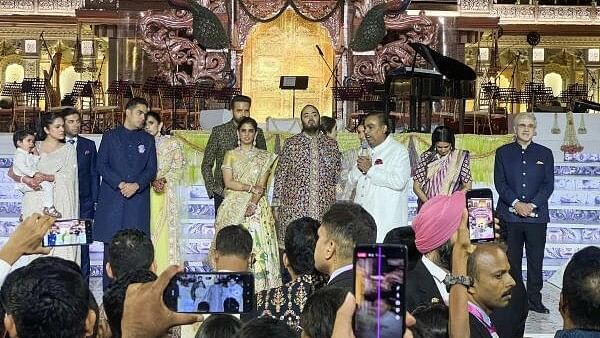 <div class="paragraphs"><p>An image from Anant Ambani and Radhika Merchant's wedding celebrations</p></div>