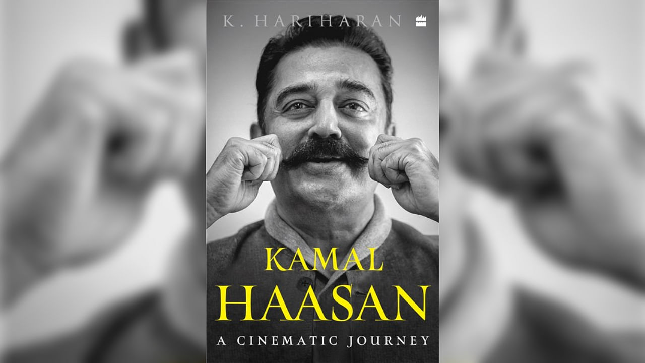 <div class="paragraphs"><p>The cover of 'Kamal Haasan: A Cinematic Journey'.</p></div>