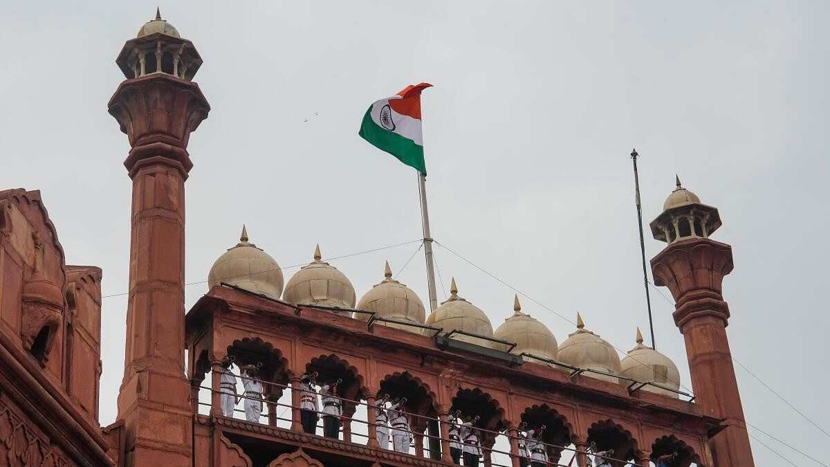 <div class="paragraphs"><p>File photo of Red Fort during Independence Day 2023 celebrations.</p></div>