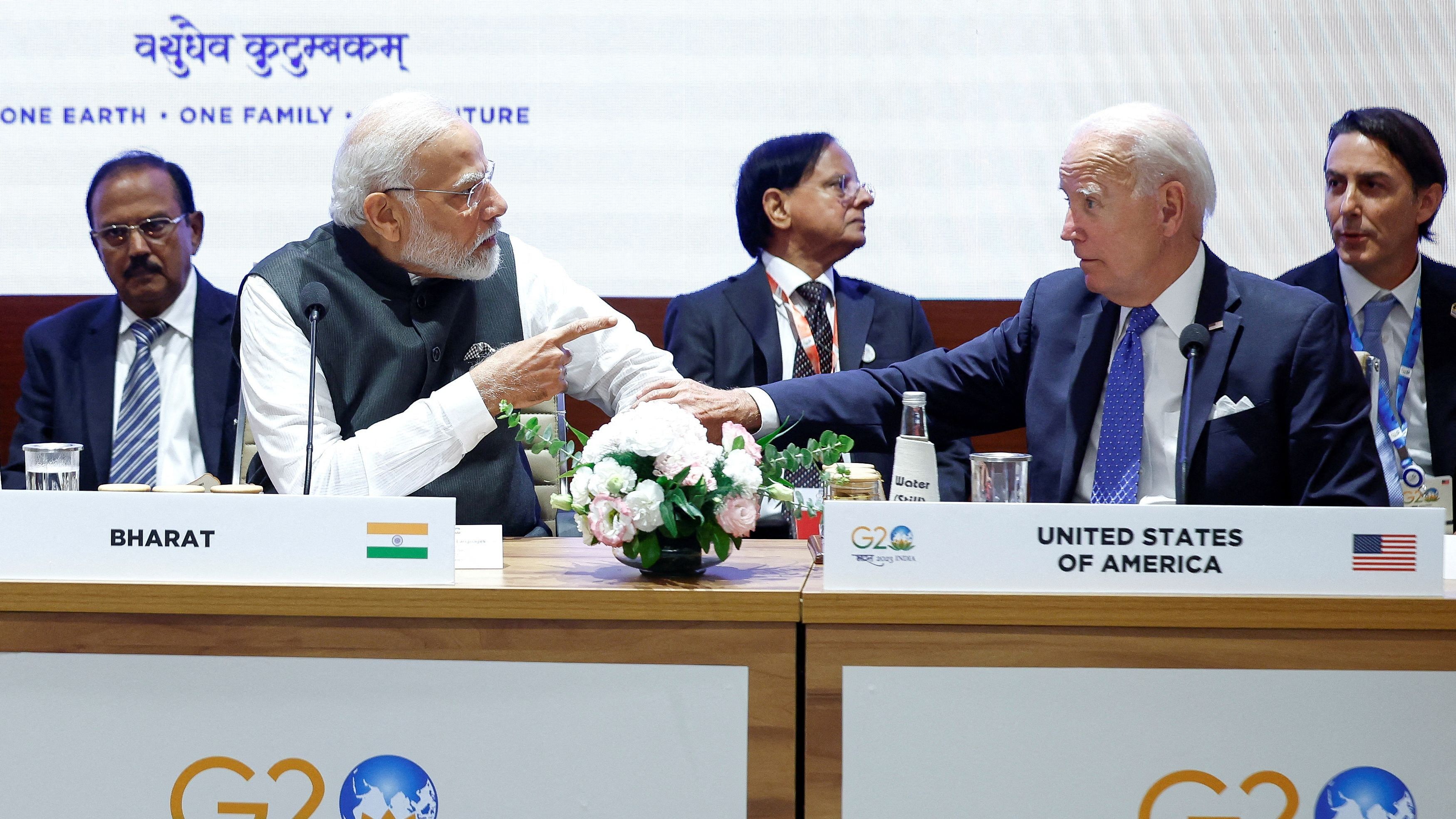 <div class="paragraphs"><p>US President Joe Biden and Indian Prime Minister Narendra Modi</p></div>