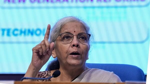 <div class="paragraphs"><p>Union Finance Minister Nirmala Sitharaman addresses a post-Budget press conference in New Delhi on Tuesday, July 23, 2024. </p></div>