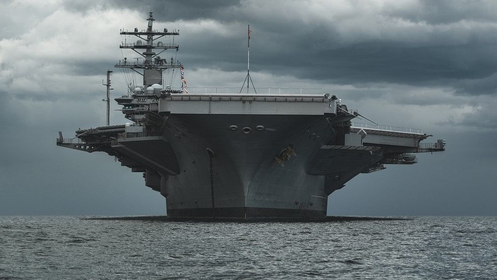 <div class="paragraphs"><p>An aircraft carrier. Image for representational purposes only.</p></div>