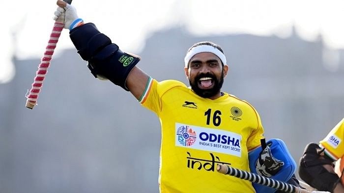 <div class="paragraphs"><p>File photo of Indian hockey star P R Sreejesh.</p></div>